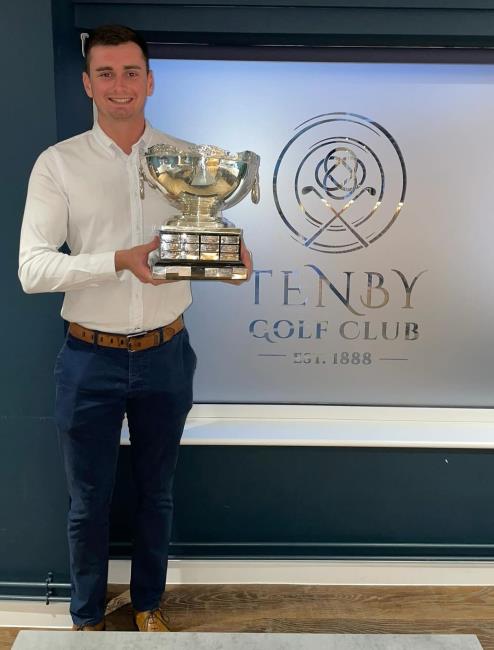 Jack Harries and trophy